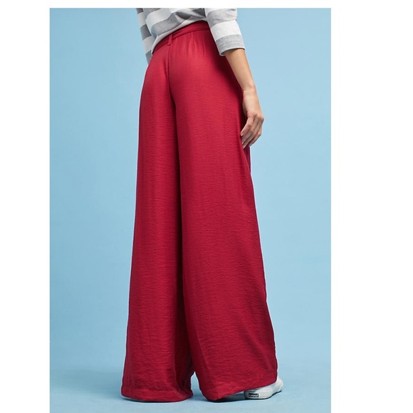 Anthropologie Tie-Waist Wide-Legs - Picture 2 of 3